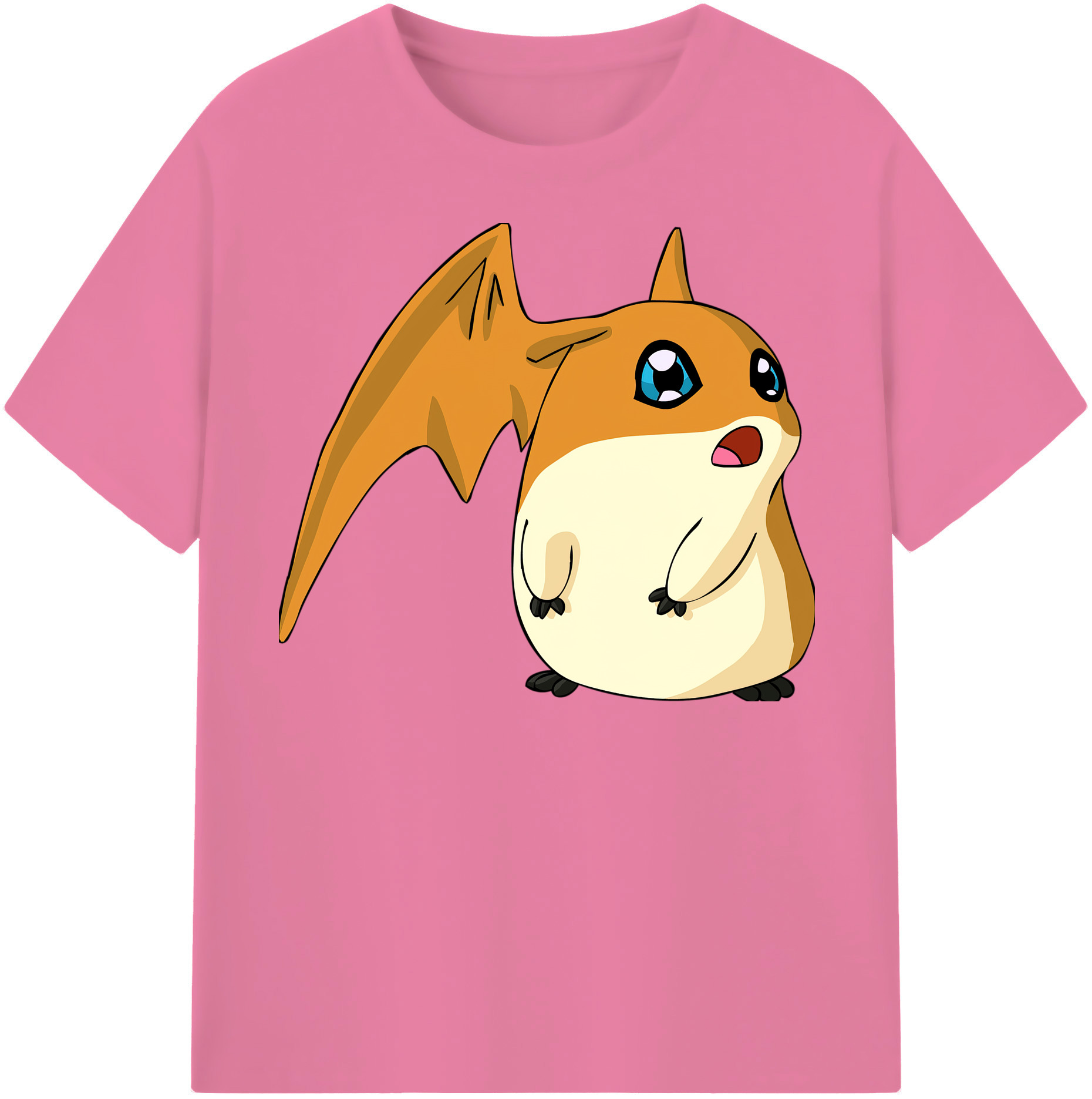 （画像用） Digimon デジタルモンスター/デジモン 綿100％半袖Tシャツ（フロントプリント）